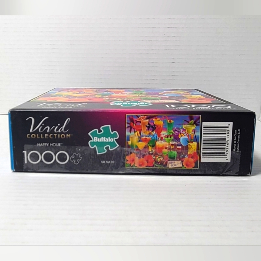 Buffalo Vivid Collection Happy Hour 1000 pieces 26.75"x19.75" *COMPLETE* - Picture 5 of 6